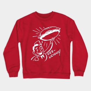 Delicious Diner Cheeseburger Crewneck Sweatshirt